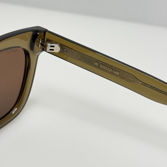 WMP Eyewear Eyeglasses Eye Glasses Frames Stormi 1077 GRNBRW 50-22-149 - Picture 5 of 6